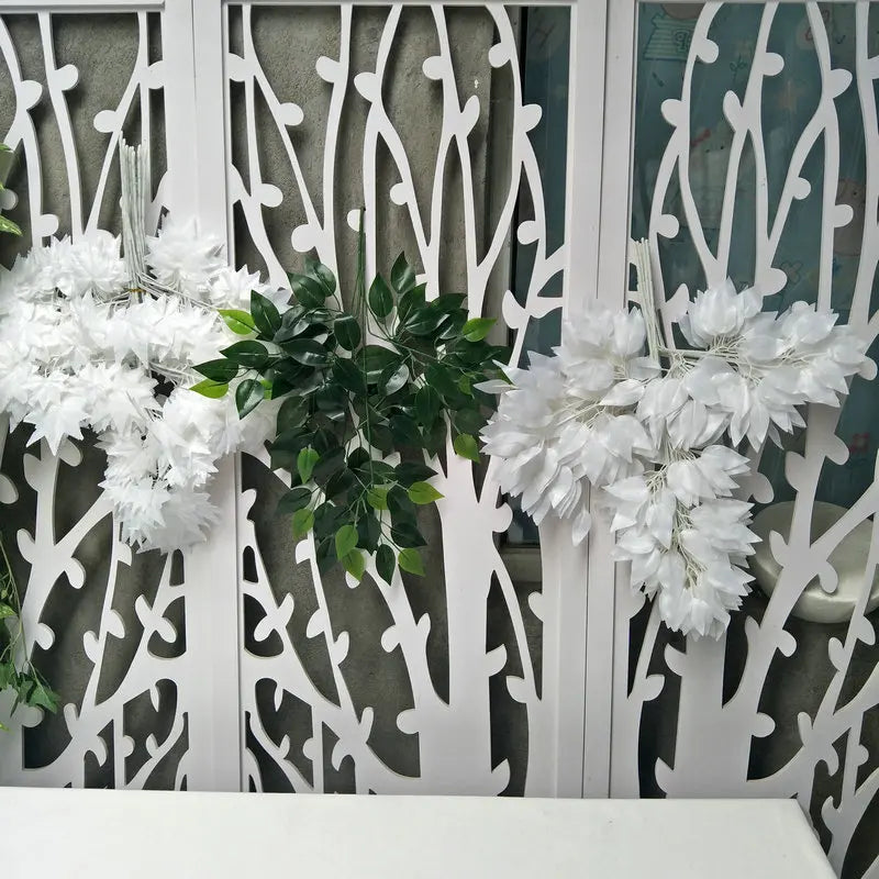 Wholesale  Artificial Banyan Leaves for Home Landscaping Accessories  Decor