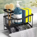 Stainless Steel Kitchen Sink Caddy Organizer Metal Dish Sponge Holder