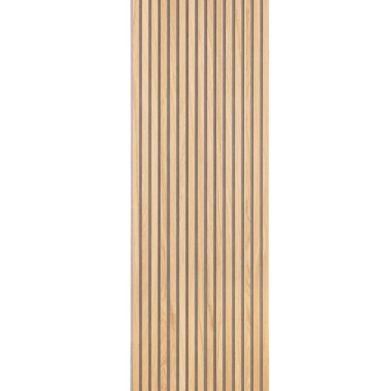 21mm Soundproof  Natural Walnut Acoustic Slat Panels for Wall