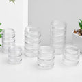 In Stock PS Plastic clear Stackable Cases for Industrial Storage of 7 in 1 Ready to Ship Containers