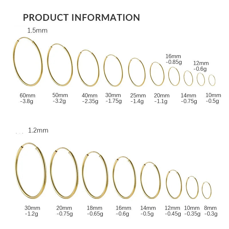 HJ Jewelry Hollow Out 925 Sterling Silver Small Hoop Earrings 18K Gold Plated Dainty Hoops for Women MegaBDM