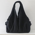 Casual Japanese Style Multi-pocket Shoulder Bag Can Be Carried by Hand