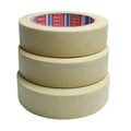 Tesa 4349 Single Sided Heat-Resistant Rubber Adhesive Cost Effective 50m General Purpose Paper Masking Tape