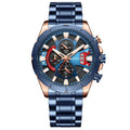 Relojes Hombre Curren 8401Original Brand Chronograph Mens Watches Luxury Men Wrist Quartz Watch