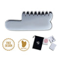 Natural Energy Stone Other Massage Products Terahertz Muscle Scraper Gua Sha Head Massage to Relax Hair Comb Massager