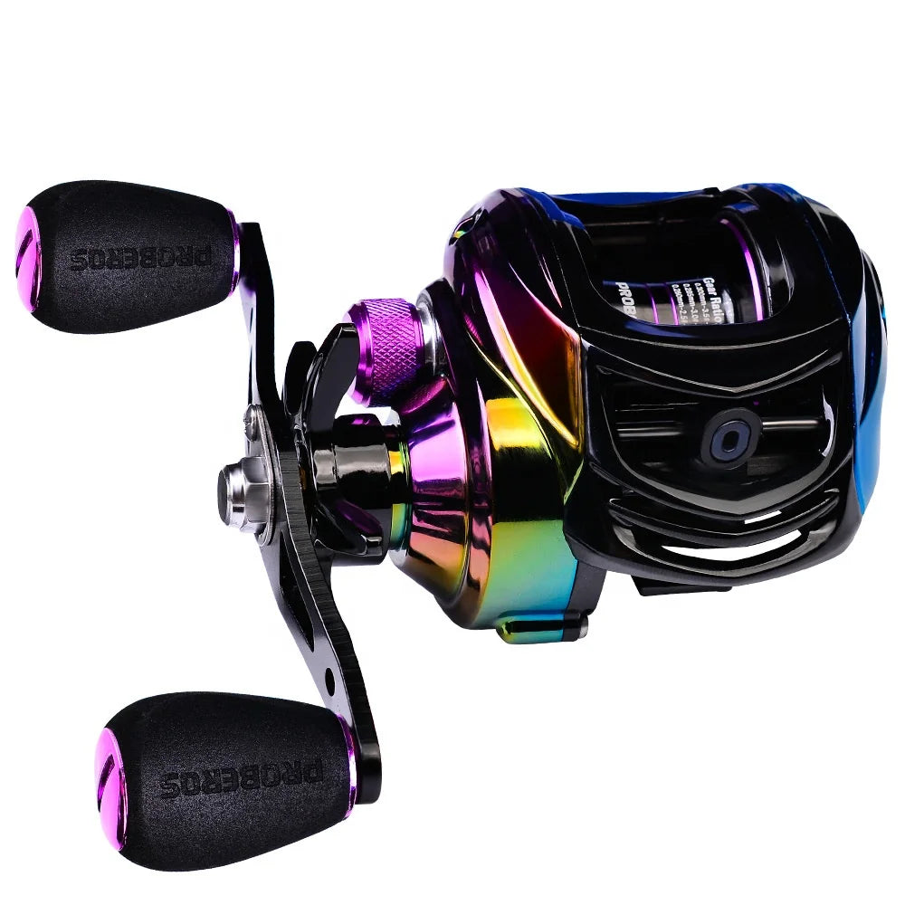 Wholesale 7.2: 1 Ultralight Surf Baitcasting Fishing Reel 9+1bb Saltwater Fishing Reel Pesca Carp Metal Fishing Casting Reel