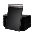 Custom Logo Printed Self Adhesive Poly Bubble Mailers Envelope Packaging Bags Matte Black Carton Packed Mailing Bags