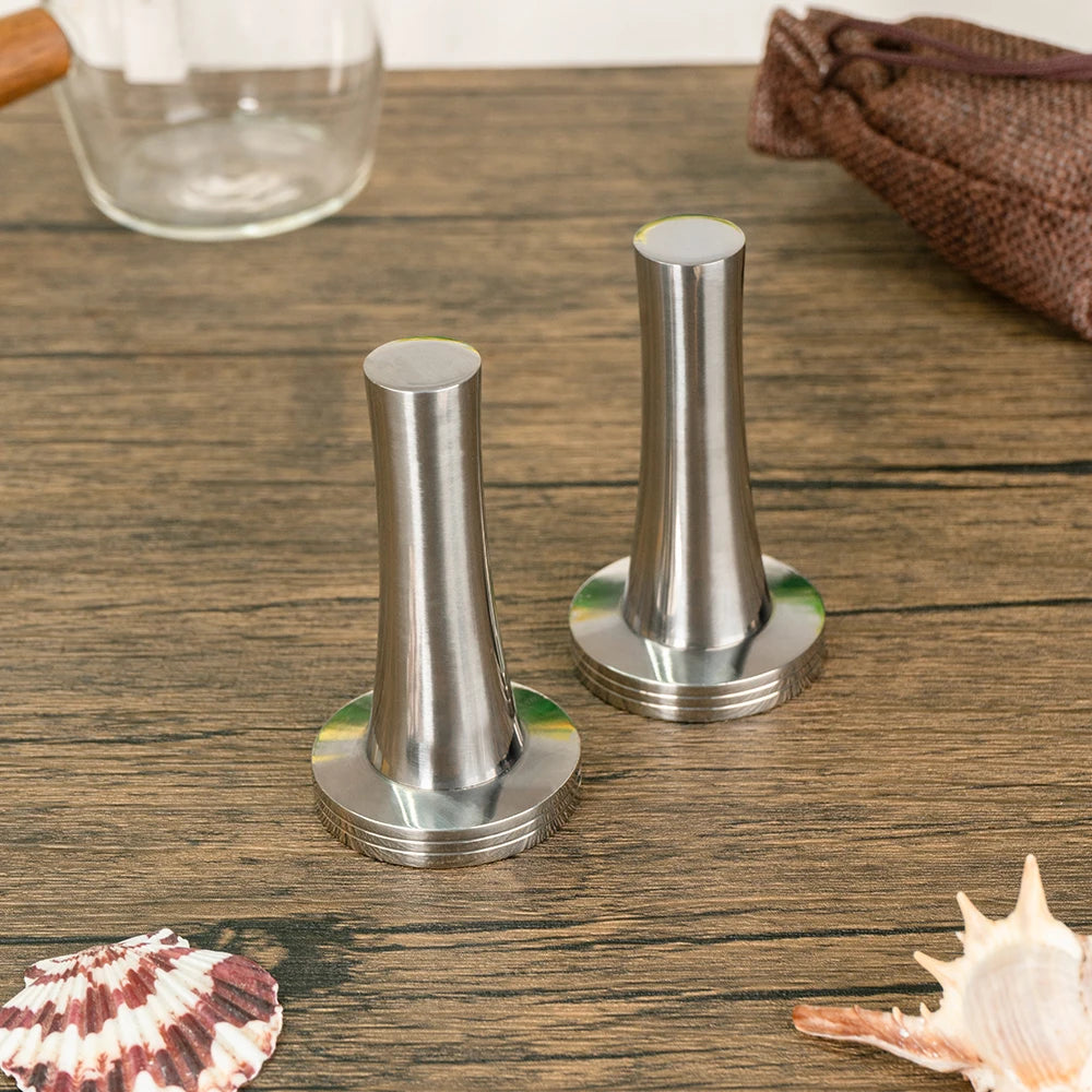 New Arrival 1PCS Coffee Press Tamper Coffee Grind Tool Stainless Steel Coffee Powder Hammer Press Tool