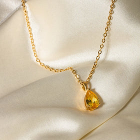 New Style Geometric Round Snake Chain Choker Wedding Stainless Steel 18K Gold Plated Interval Bead Chain Necklace for Girls