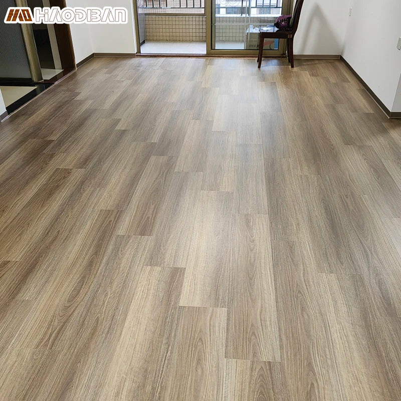 Fire Protective Hotel Piso SPC Click 5mm PVC SPC Flooring with Virgin Material Anti-Slip Graphic Design