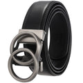 LQbelt New Mens Automatic Buckle Belt Leather Belts for Men GuangZhou Alloy Buckle Custom OEM Factory Ratchet Belt