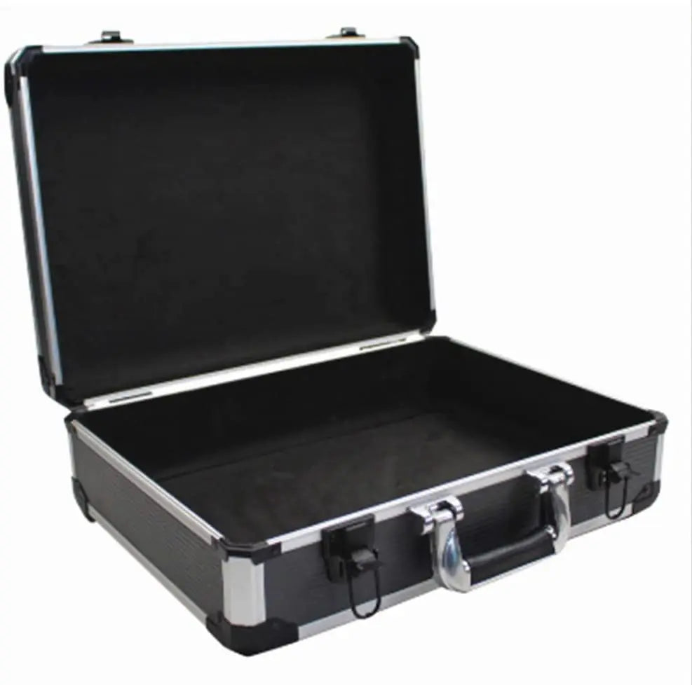 Large Aluminum Locking Carry Flight Case with Foam Padded Protection