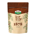 Custom Printed Resealable Stand up Zipper 500 Gram Coffee Bags Flat Bottom Zipper Bags for Coffee Bean Tea Snack Food Packaging