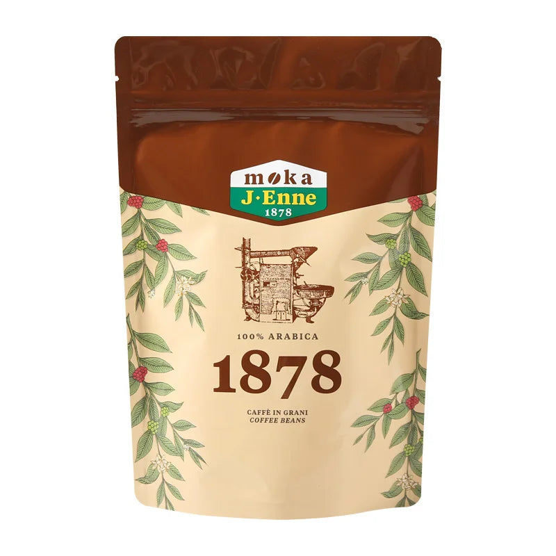 Custom Printed Resealable Stand up Zipper 500 Gram Coffee Bags Flat Bottom Zipper Bags for Coffee Bean Tea Snack Food Packaging