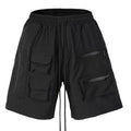 High Waist Gym Sports Running Shorts Nylon Polyester Workout  Windproof Waterproof Cargo Shorts