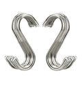 Heavy Duty 304 Stainless Steel Metal Hangers Hanging Hooks S Shaped Hook With Plastic Cover for Kitchen Bathroom