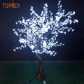 Outdoor Artificial Cherry Blossom Tree LED Lighted Street Decorations for Wedding IP65 Rated White Green Pink Blue Warm White