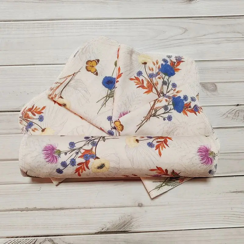 Reusable Eco-Friendly Cotton Towel for Household Cleaning and Dish Usage
