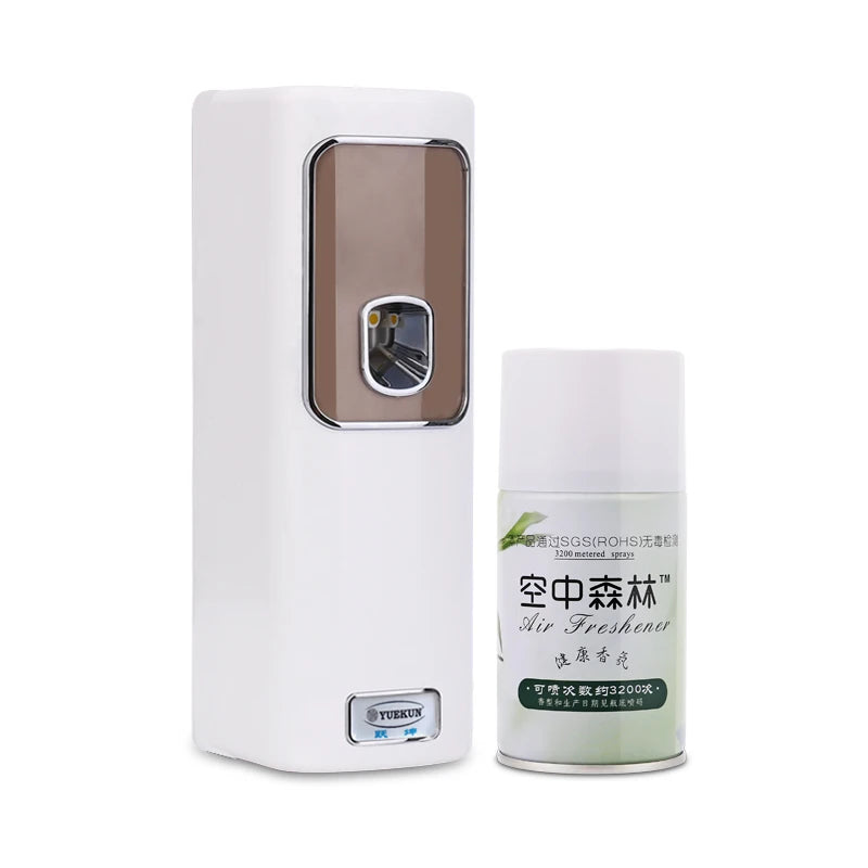 Wall-Mounted Eco-Friendly Automatic Spray Air Freshener Dispenser Electric Fragrance Machine Aerosol with Refill Options