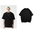 Custom Logo Printed Blank Graphic Cotton Uniform Custom Men Plain Heavyweight Oversized Tshirt