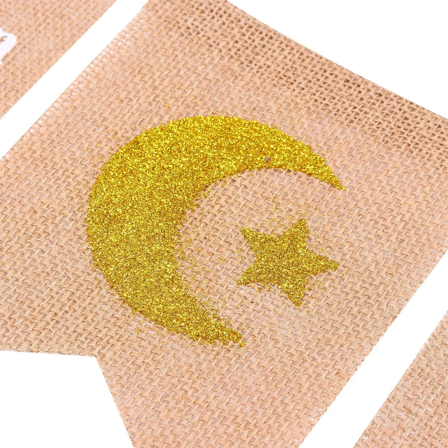 Linen Eid Decorations Eid Mubarak Banners Ramadan Kareem Banner Ramadan Decoration Letter Burgee Banner Eid Mubarak Flag