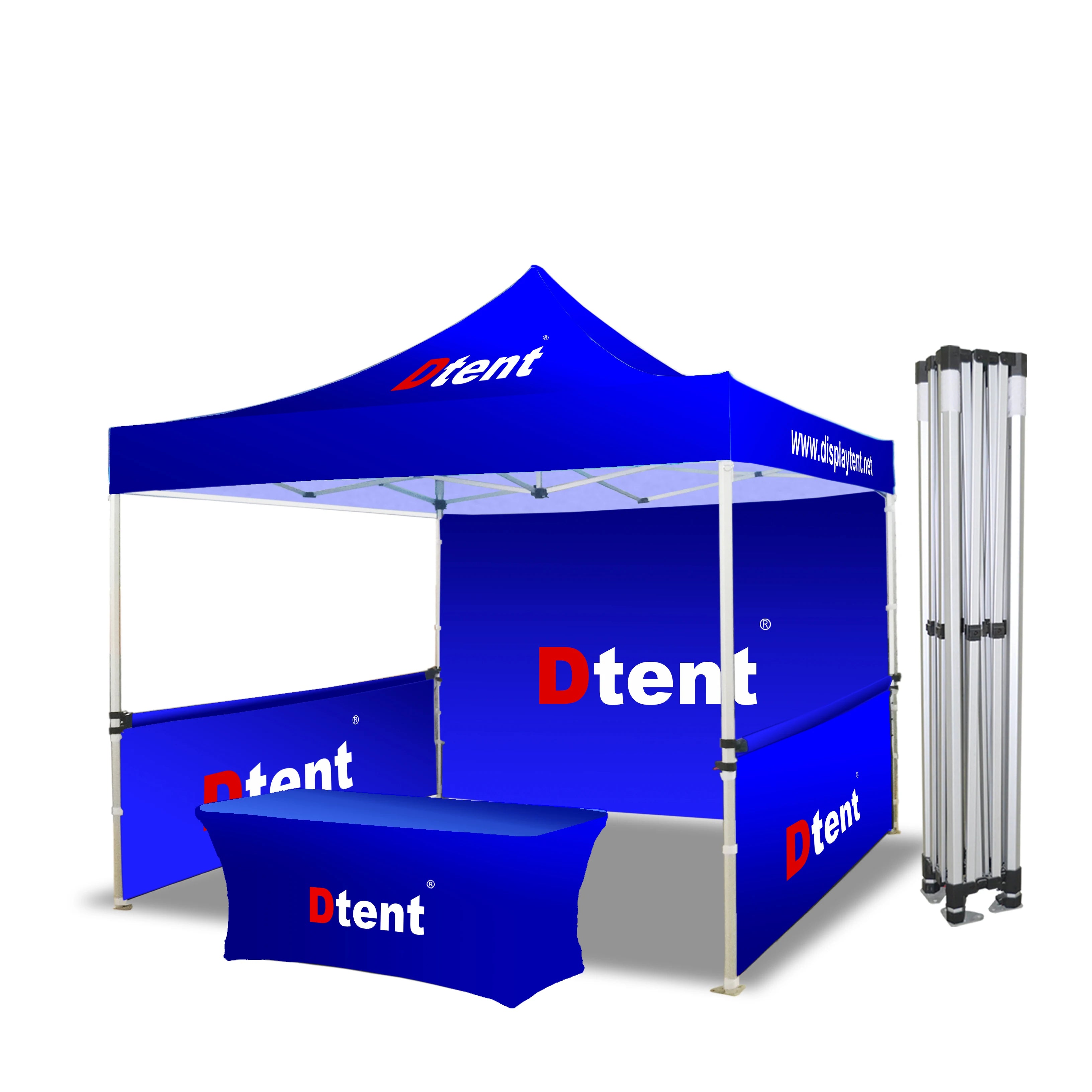 Waterproof 10x10ft Gazebo Canopy Trade Shows Tent Heavy-Duty Folding Event Outdoor Tent