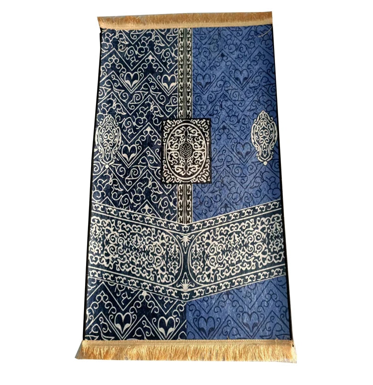 Wholesale 3D Printed Golden Diamond Muslim Prayer Mat