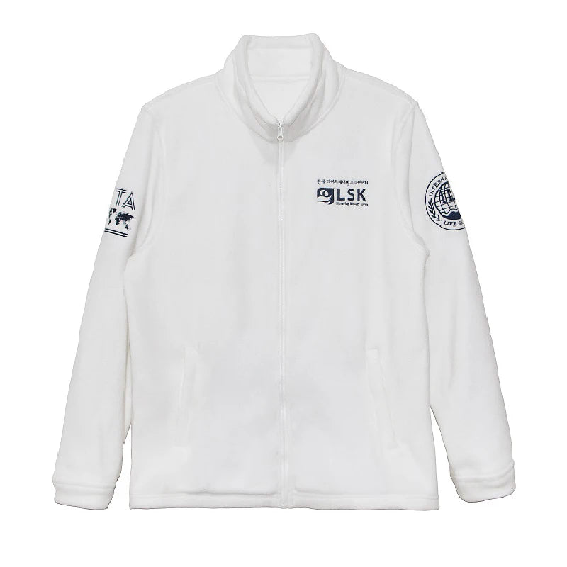 High Quality Warm Keeper Men Polar Fleece Jacket OEM Custom Embroidery Fleece Jacket for Men Winter