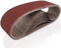 610*100mm Endless Abrasive Cloth Emery Grits Steel Glass Aluminum Stainless Steel Resin Wood Sanding Belt Polishing Abrasive