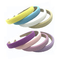 8 Colors 2cm Soft Sponge Padded Hairband Wholesale Plastic DIY Headband Non Slip Women Headwear Resin Hair Hoop