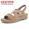 Hot - Selling Trendy Women's Non-slip Breathable Casual Lightweight Soft Sole Large Size Sandals Wholesale Fashion Shoes Women