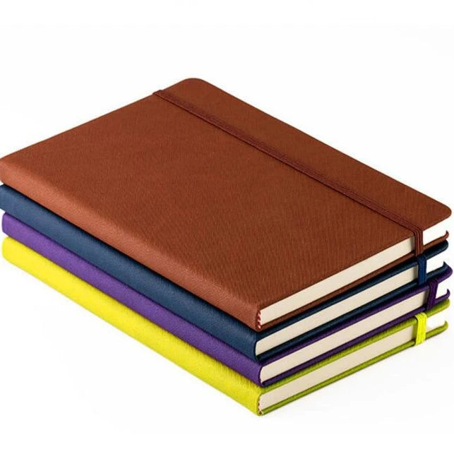 2025 New Product Ideas Wholesale Customized Waterproof A5 Hard Cover Soft Cover Notebook Journal with Elastic Band for Business