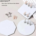 New Plastic Nail Base and Practice Holder Magnetic Base Nail Display Stands With Magnetic Nail Practice Base Holder