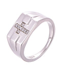 Custom OEM Fine Jewelry Diamond Ring Gold 925 Sterling Silver Gemstone Meditation Metal Wedding Engagement Men for Women Me 2pcs