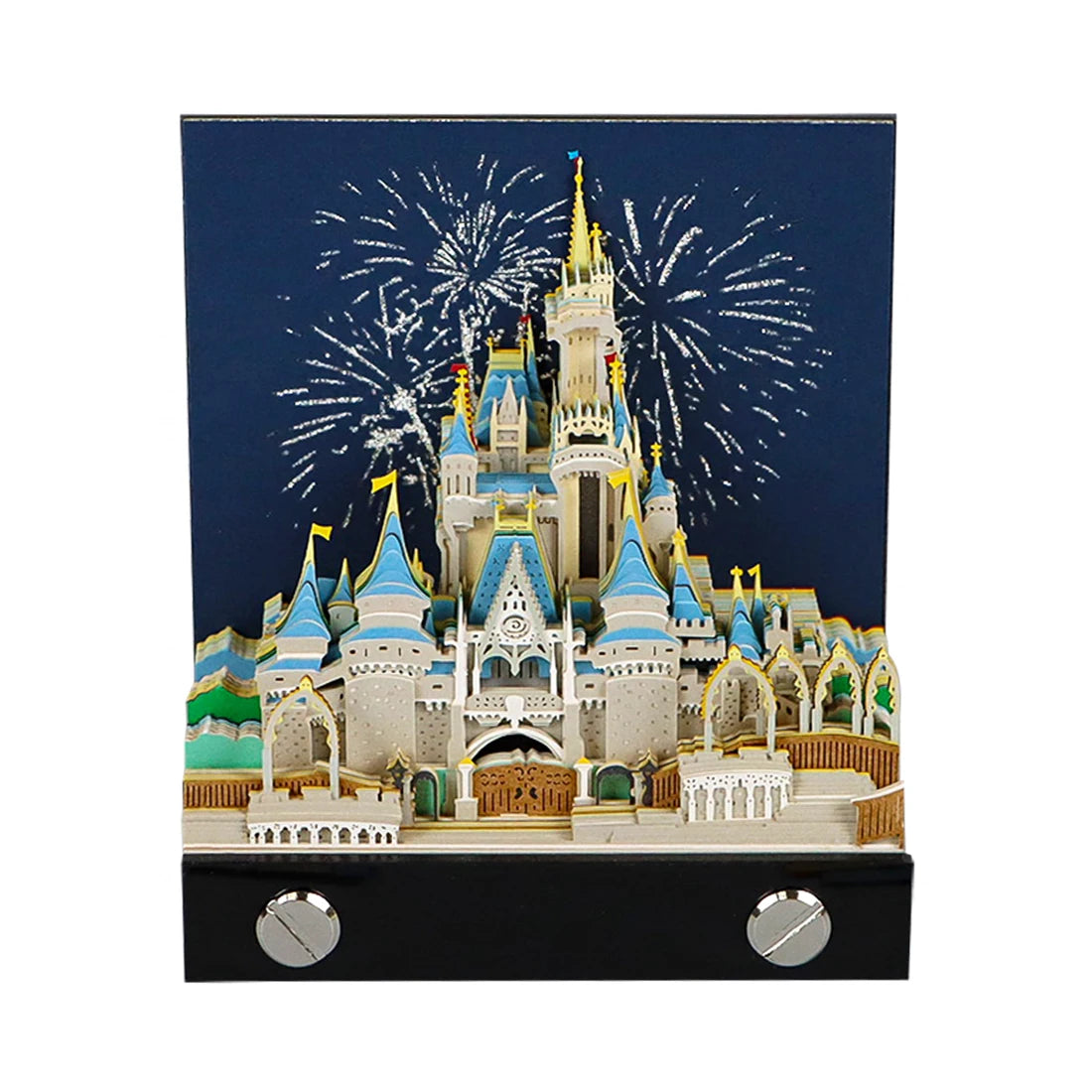 2027 Fairytale  Model Princess Cinderella Castle Snow White 3D Memo Pad Paper Crafts Notes Paper Pad for Children Holiday Gifts