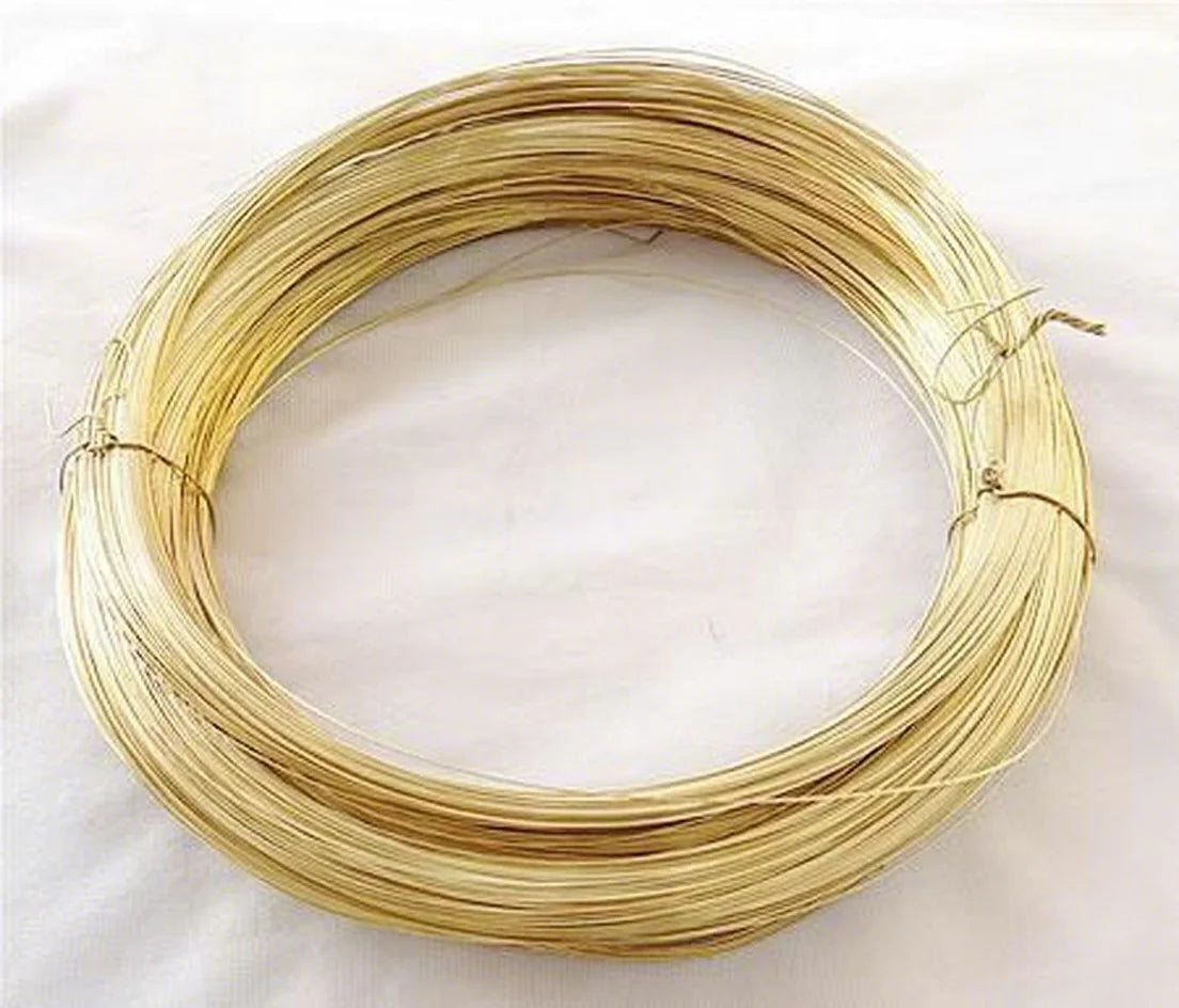 Original Color 0.5mm 0.6mm 0.8mm 1mm Brass Wire Jewelry Findings Copper Wire