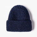 Wholesale OEM Custom Knit Hat 100% Acrylic Cap and Hat Embroidered  Striped Adults Unisex Winter Fashion Outdoor Warm Knit Hat