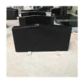Customized Traditional Black Granite Headstone Marble Tombstone Monument for Memorial American Style for Cemetery Garden Use