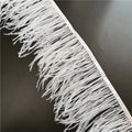 Wholesale Luxury Long Fluffy 15-18cm Feather Fringe Ostrich Feather Trim for Women's Dress Clothes Accessories