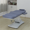 Kisen Modern Electric Adjustable Therapy Beauty Spa Salon Cosmetic 3 Motors Back Lifting Treatment Massage Table Facial Bed