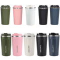 Factory Wholesale Custom logo New 13oz 380ml 510ml Travel Coffee Mug Stainless Steel Coffee Thermal Cup with Lid