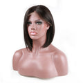 Brazilian Virgin Human Hair Bob Wigs with for Lace Frontal Short Straight Hair Wig for Women-Remy Hair Weaving Extension