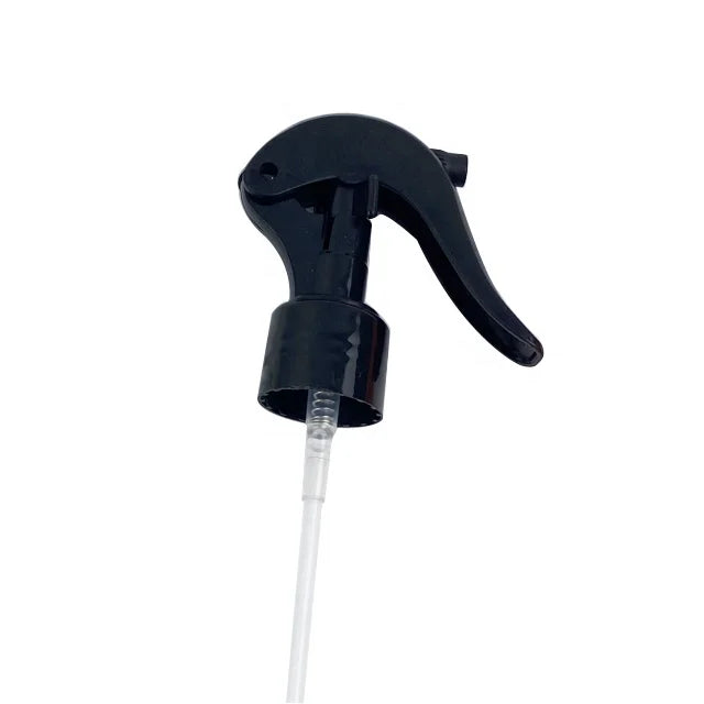 24mm Black Plastic Foam Spray Bottles (100ml/300ml/500ml) for Cosmetics Fine Mist Pump Trigger Water Continuously Spraying