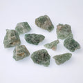 Wholesale Natural Crystals Stone Green Strawberry Quartz Raw Stone for Home Decoration