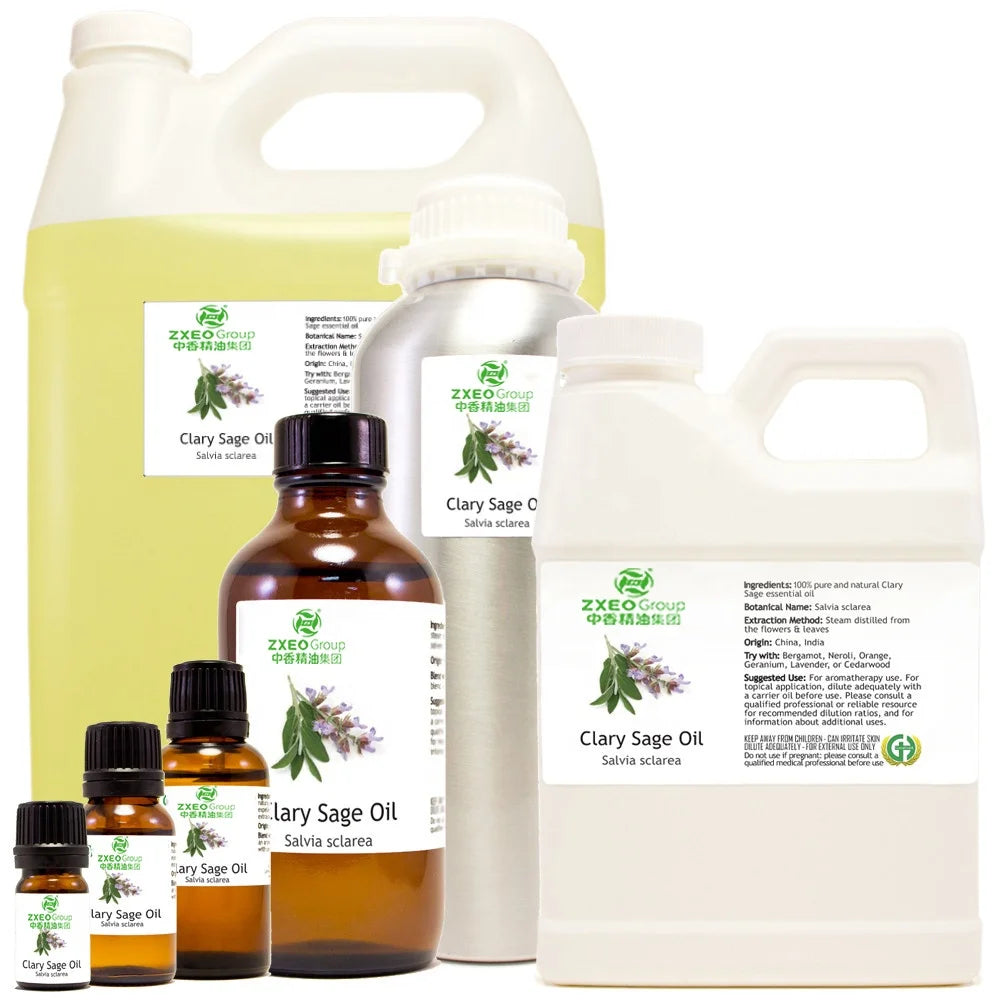 Essential Oils Suppliers Organic Pure Natural Sage Oil Clary Sage Essential Oil Bulk Essential Oil