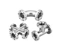 Vacuum Stainless Steel KF/ISO/CF Tee