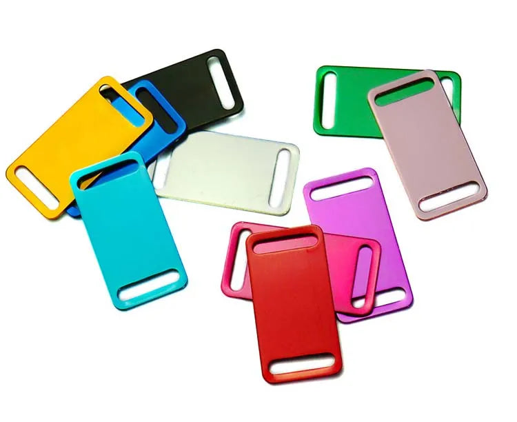 Customized Aluminum Dog Tag Personalized Laser Engraving Cheap Customized Name Plate Pet ID Tag Stamping Sublimation Blanks Dog