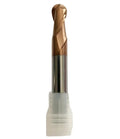 2-groove Ball Milling Cutter Tin Plated Altin Coating Customizable ODM and OEM Support