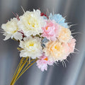 Cheap Wholesale Artificial Flowers 3 Forks Peony with Spines Artifical Flowers