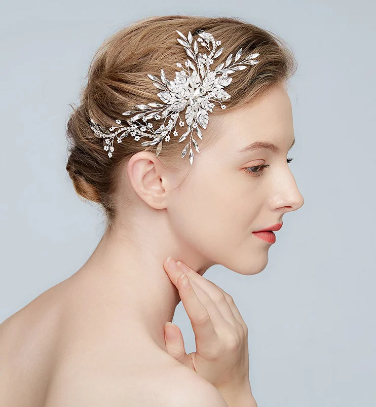 Fashion Wedding Fancy Bridal Hair Clips Chinese Wedding Hair Accessories